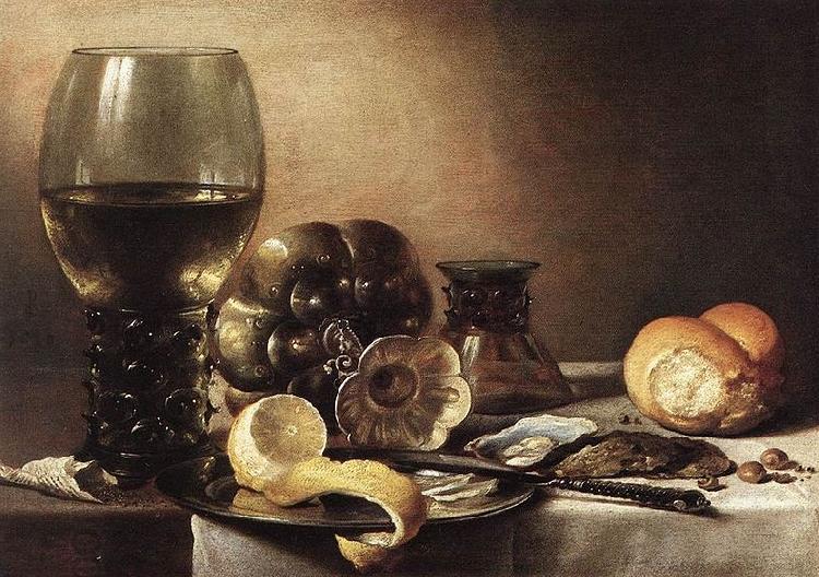 Pieter Claesz Still-Life with Oysters China oil painting art